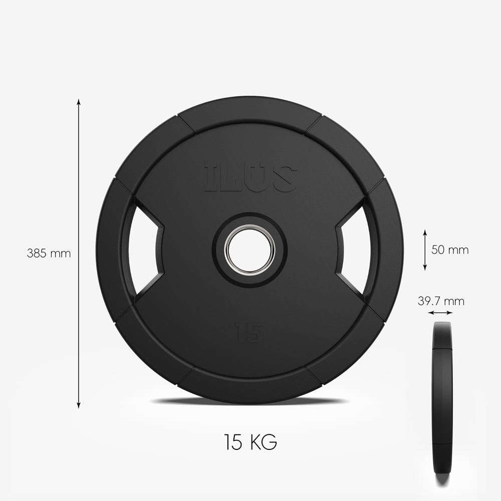 ILUS Supreme Olympic Disc Set 1.25 to 25 kg