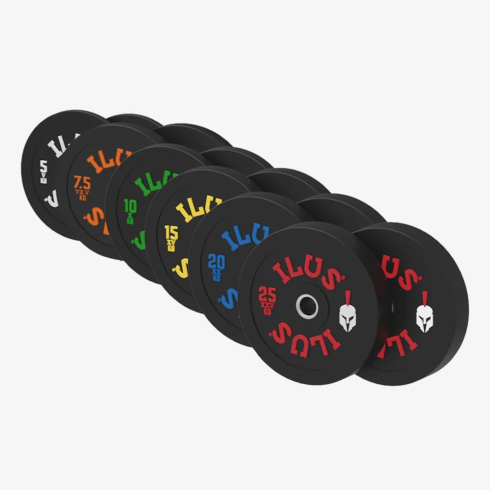 ILUS 5 Training Bumpers Disc Set, 7.5 to 25 kg