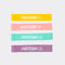 4-pack Latex Motion Bands Colors