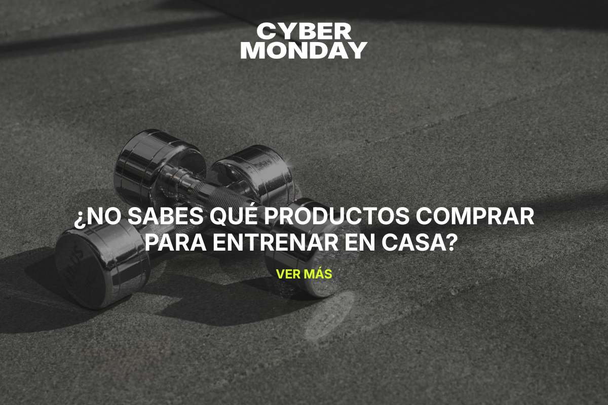 ¿No sabes qué productos comprar para entrenar en casa? Te ayudamos con esta guía