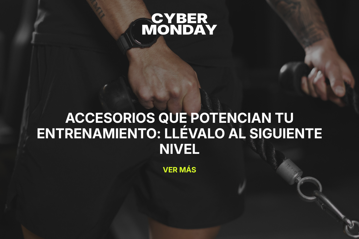 Accesorios que potencian tu entrenamiento: llévalo al siguiente nivel