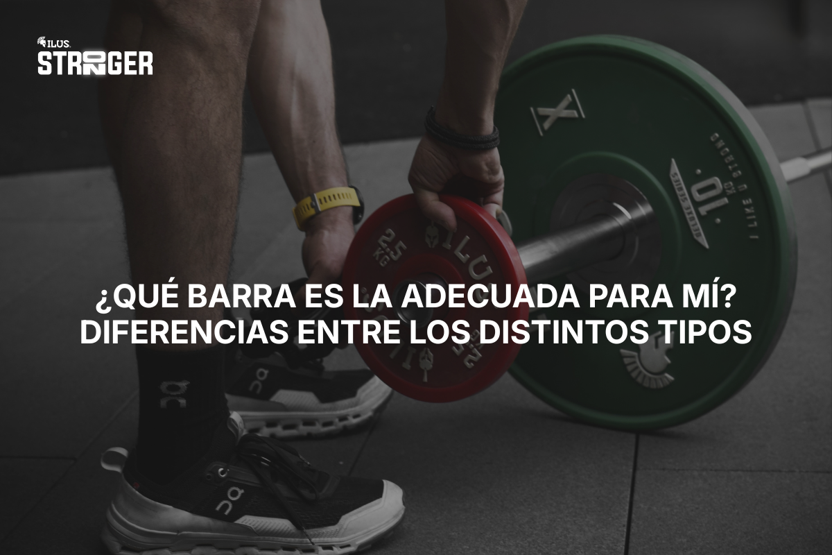 ¿Qué barra es la adecuada para mí? Diferencias entre los distintos tipos
