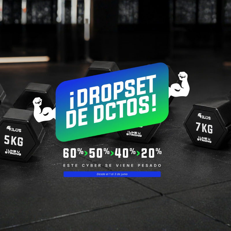 ¡Dropset de descuentos!