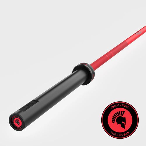 ILUS Barra Cerakote 1500 lb Rojo