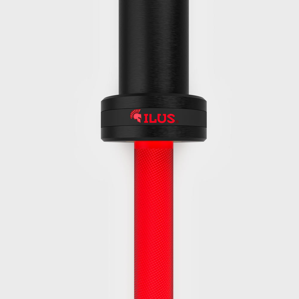 Barra ILUS 1500 lb Cerakote Rojo