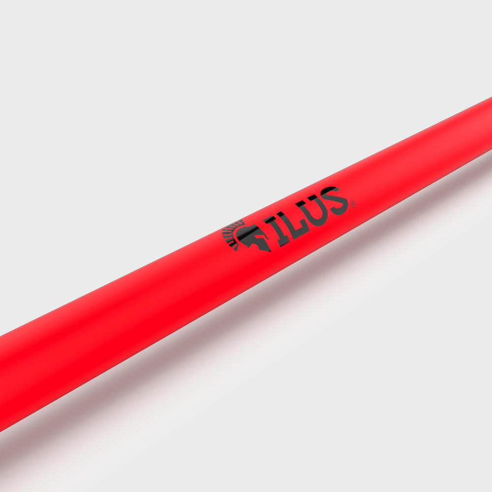 Barra ILUS 1500 lb Cerakote Rojo