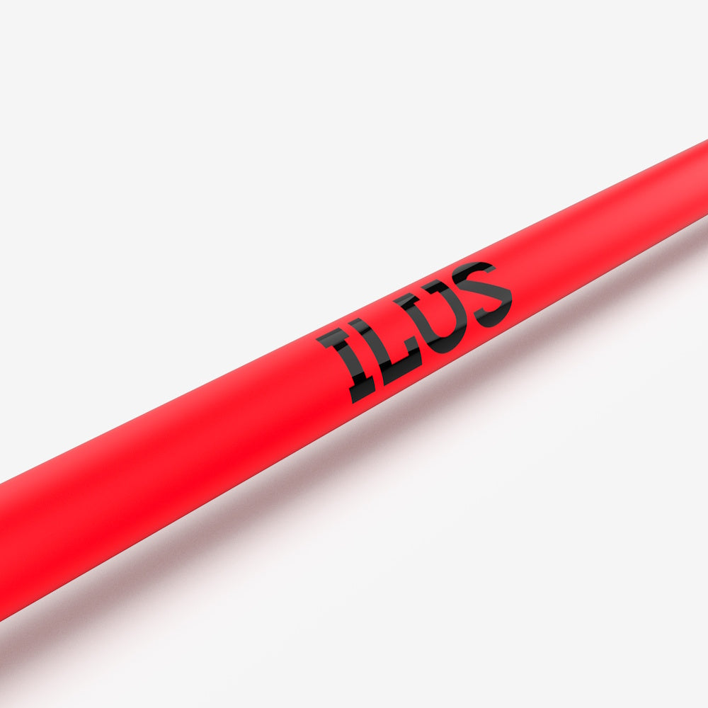 Barra ILUS 1500 lb Cerakote Rojo