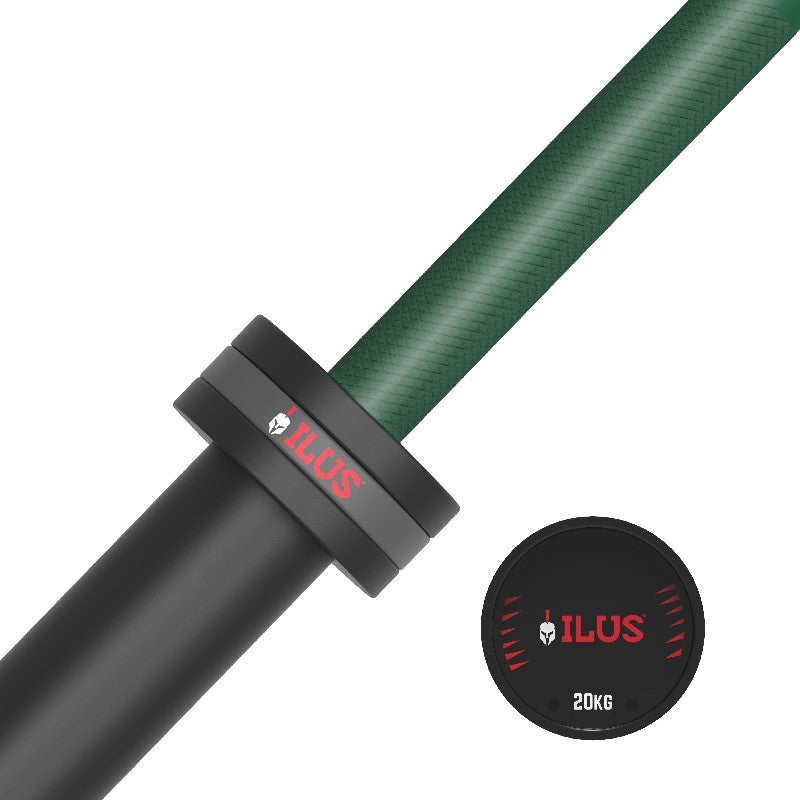 Barra ILUS 1500 lb Cerakote Army Green