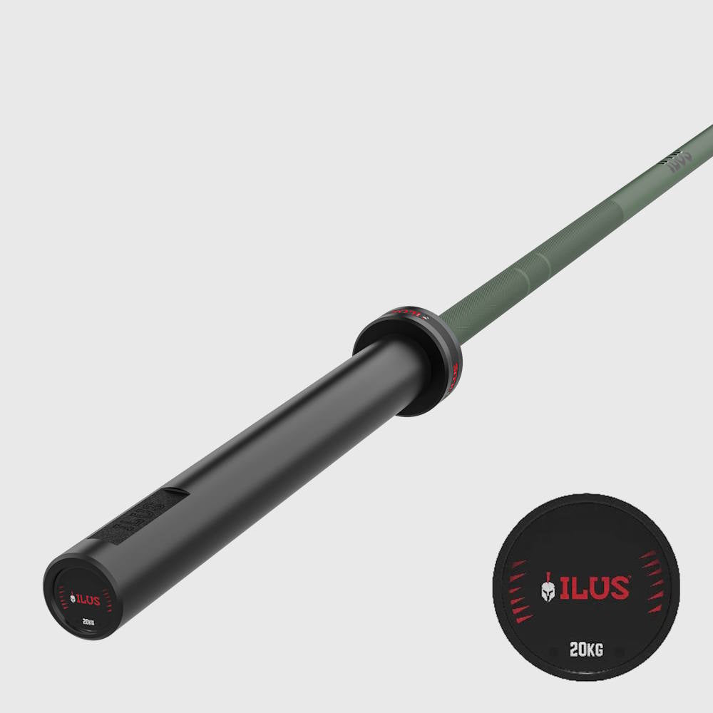Barra ILUS 1500 lb Cerakote Army Green