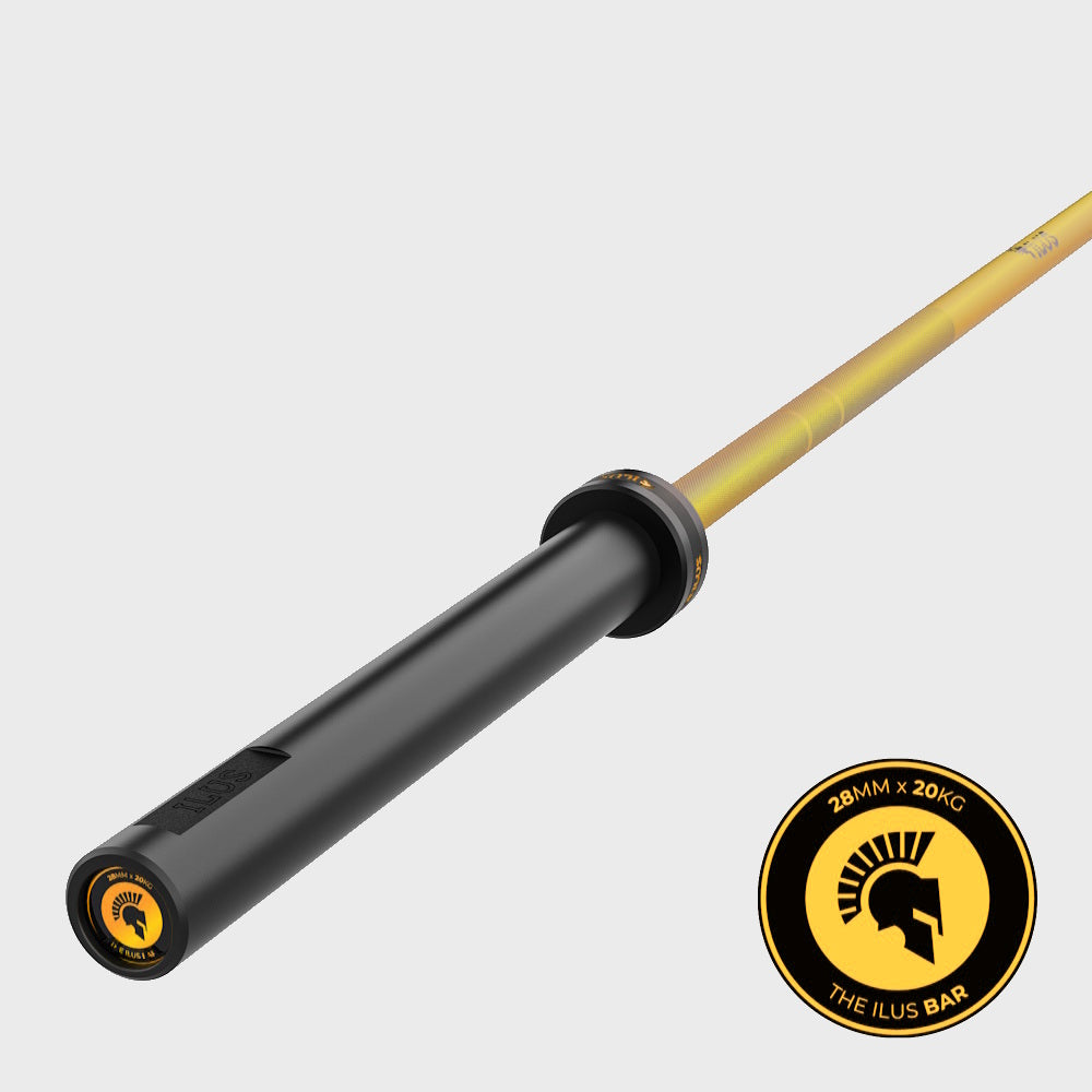 Barra ILUS 1500 lb Cerakote Dorado
