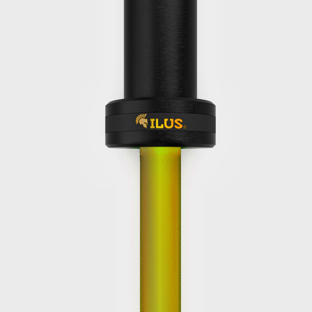 Barra ILUS 1500 lb Cerakote Dorado