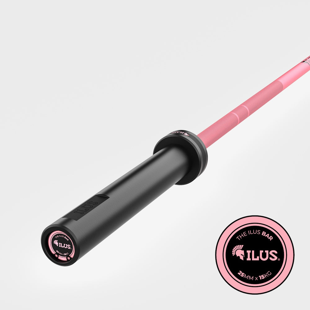Barra Woman ILUS 1000 lb Cerakote Rosado
