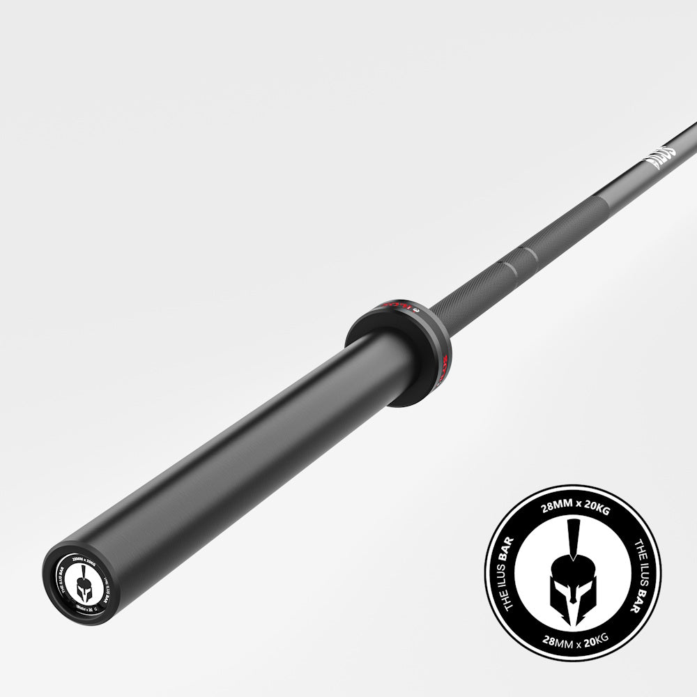 Barra ILUS 700 lb Cerakote Negra