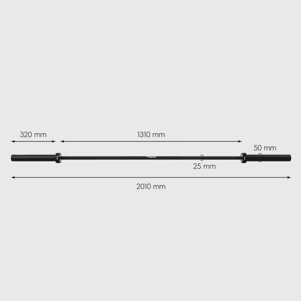 Barra Woman ILUS 1000 lb Cerakote Negro