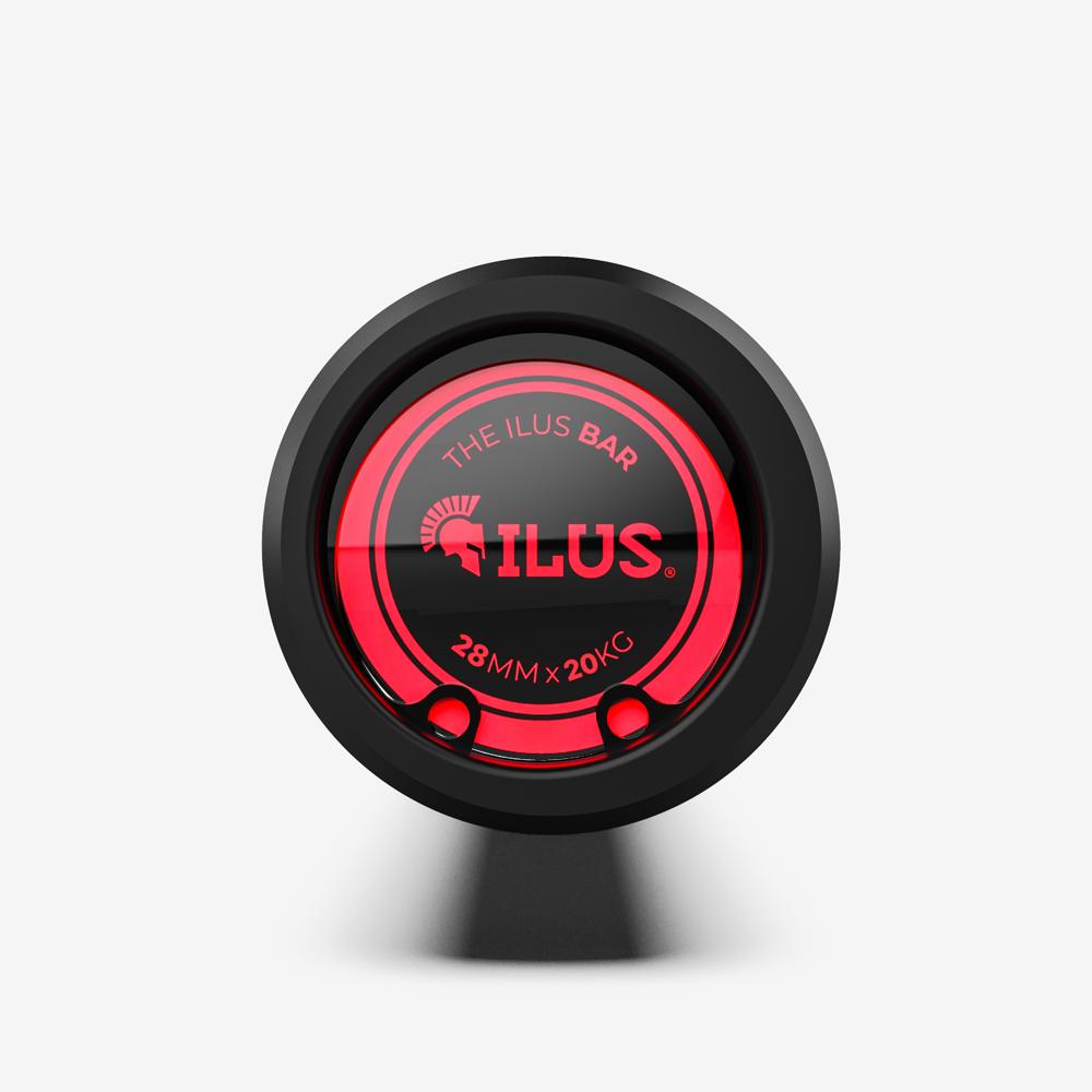 Barra ILUS 1000 lb Cerakote Rojo