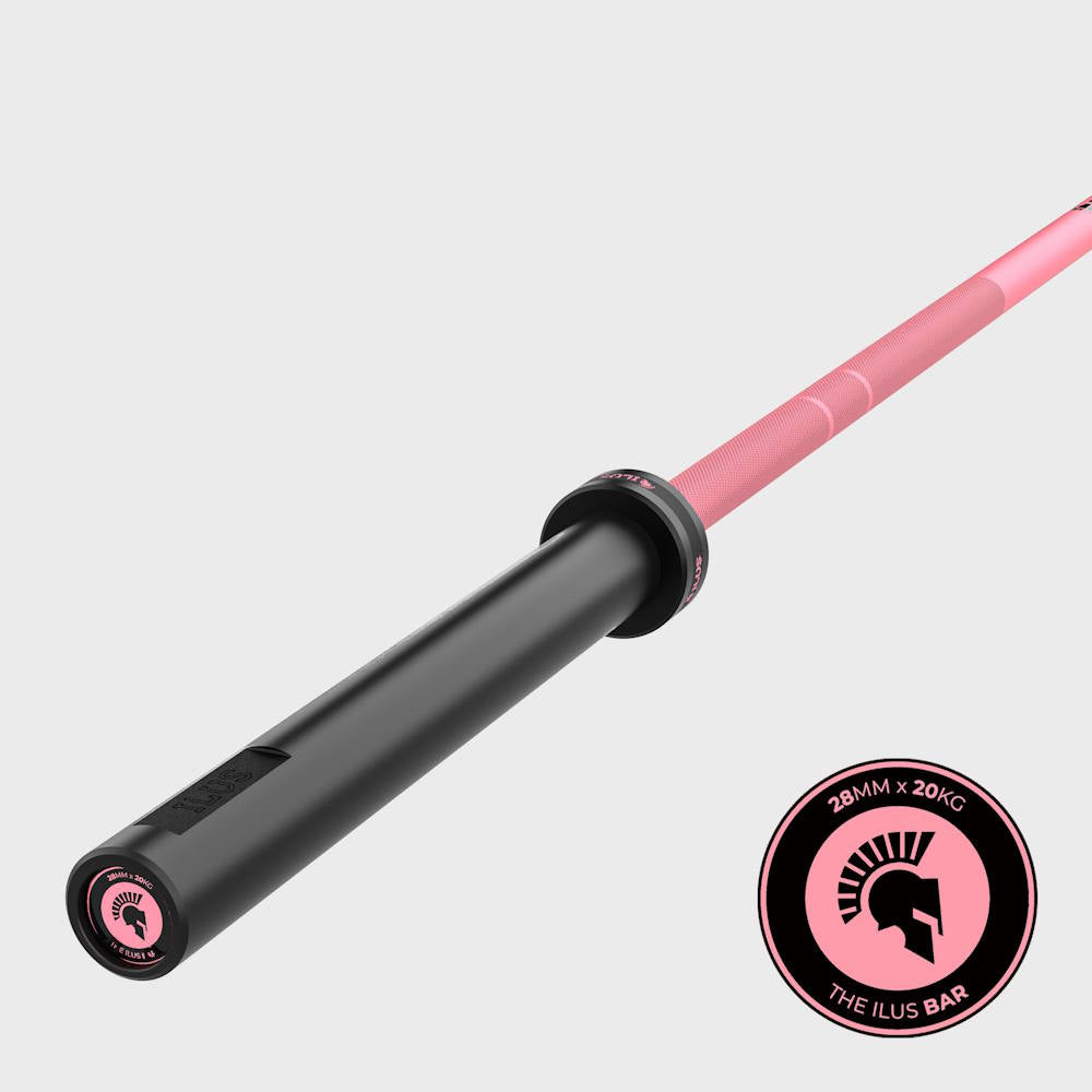 Barra ILUS 1000 lb Cerakote Rosado