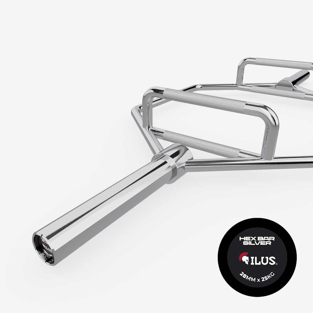 Barra Hexagonal ILUS Silver 28 mm
