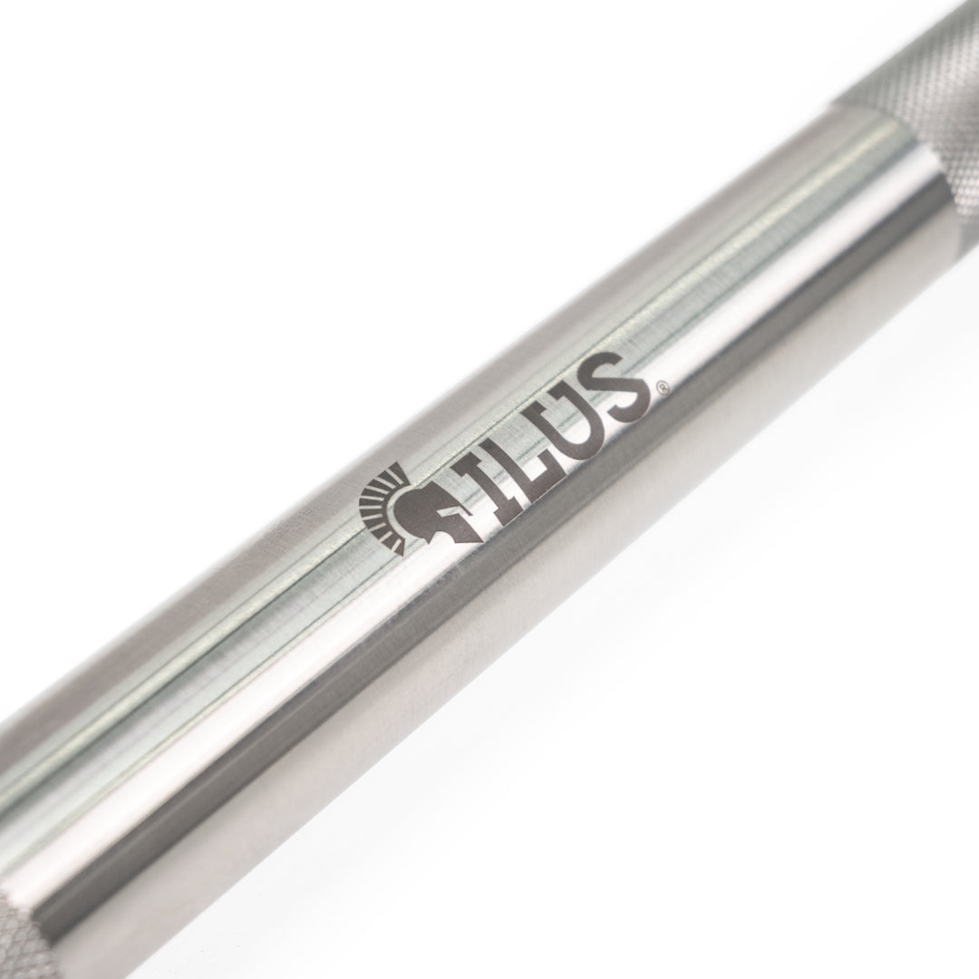 ILUS Stainless Steel Weightlifting Super Bar