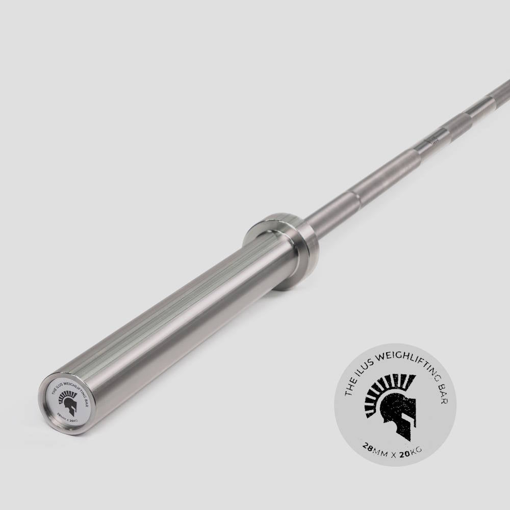 ILUS Stainless Steel Weightlifting Super Bar