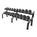 Set Mancuernas CPU ILUS 2.5 a 25 kg + Rack