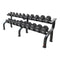 Set Mancuernas CPU ILUS 2.5 a 25 kg + Rack