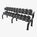 Set Mancuernas CPU ILUS 27.5 a 50 kg + Rack