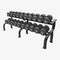 Set Mancuernas CPU ILUS 27.5 a 50 kg + Rack