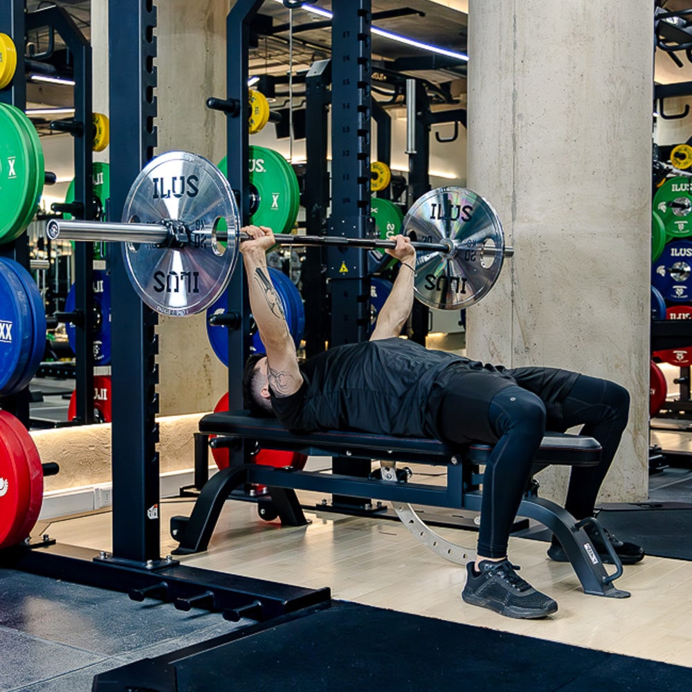 Set ILUS Premium Grip Chromed Plates 5 a 25 kg