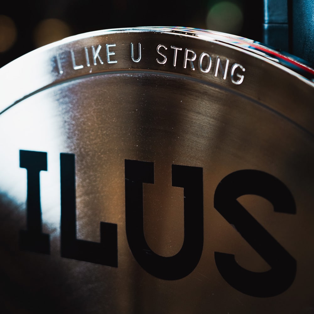 Set ILUS Premium Grip Chromed Plates 5 a 25 kg