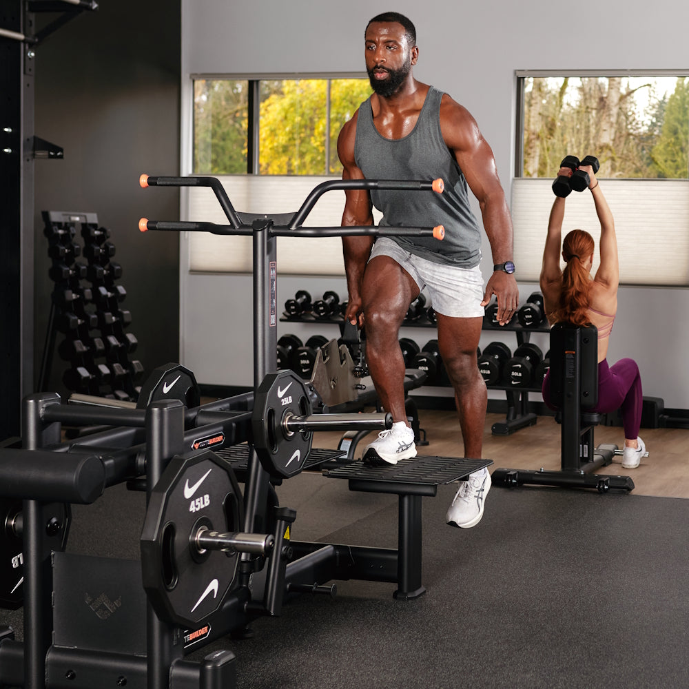Glutebuilder Máquina Belt Squat / Step Up