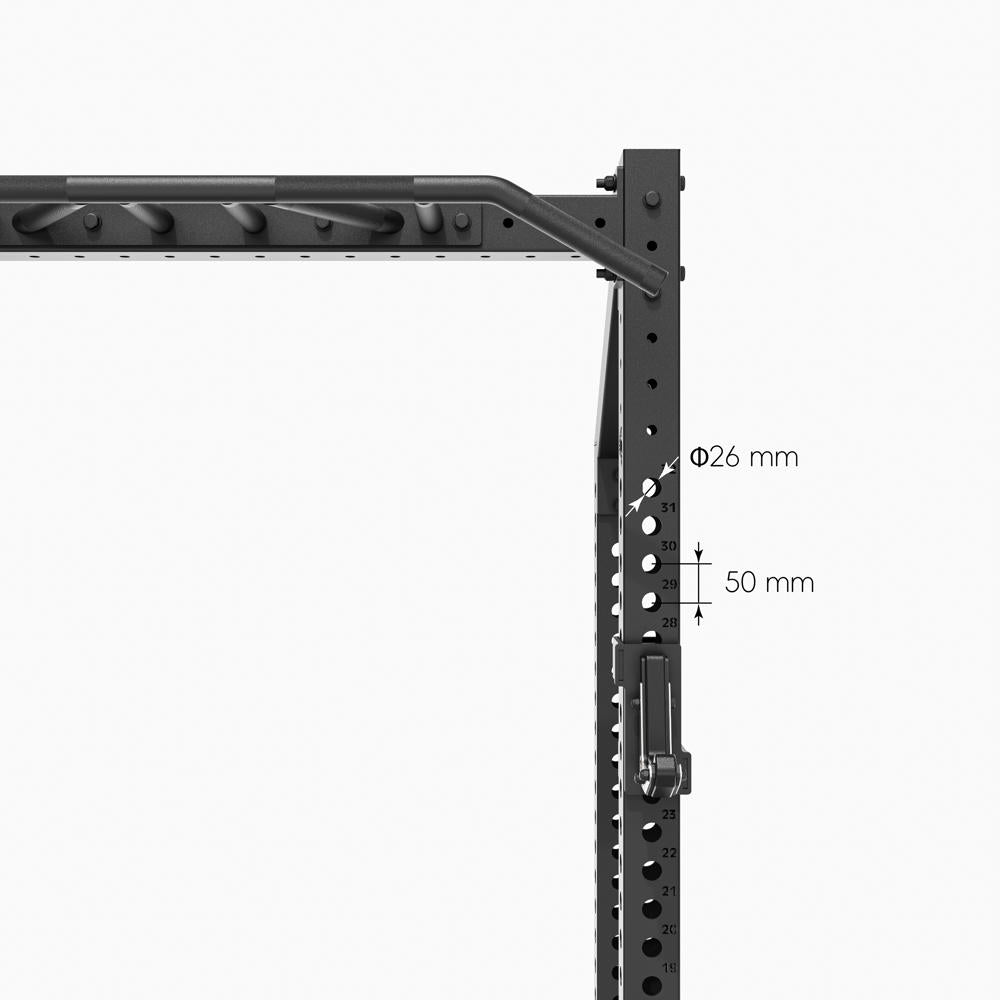 ILUS Half Rack Versa con Barra de Dominadas