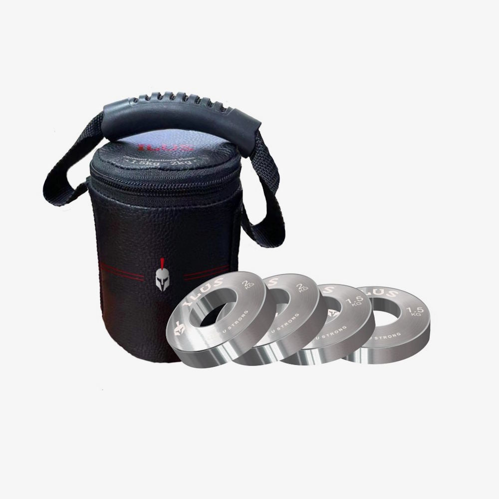 Set Discos Fraccionados Cromados ILUS 1.5 a 2 kg