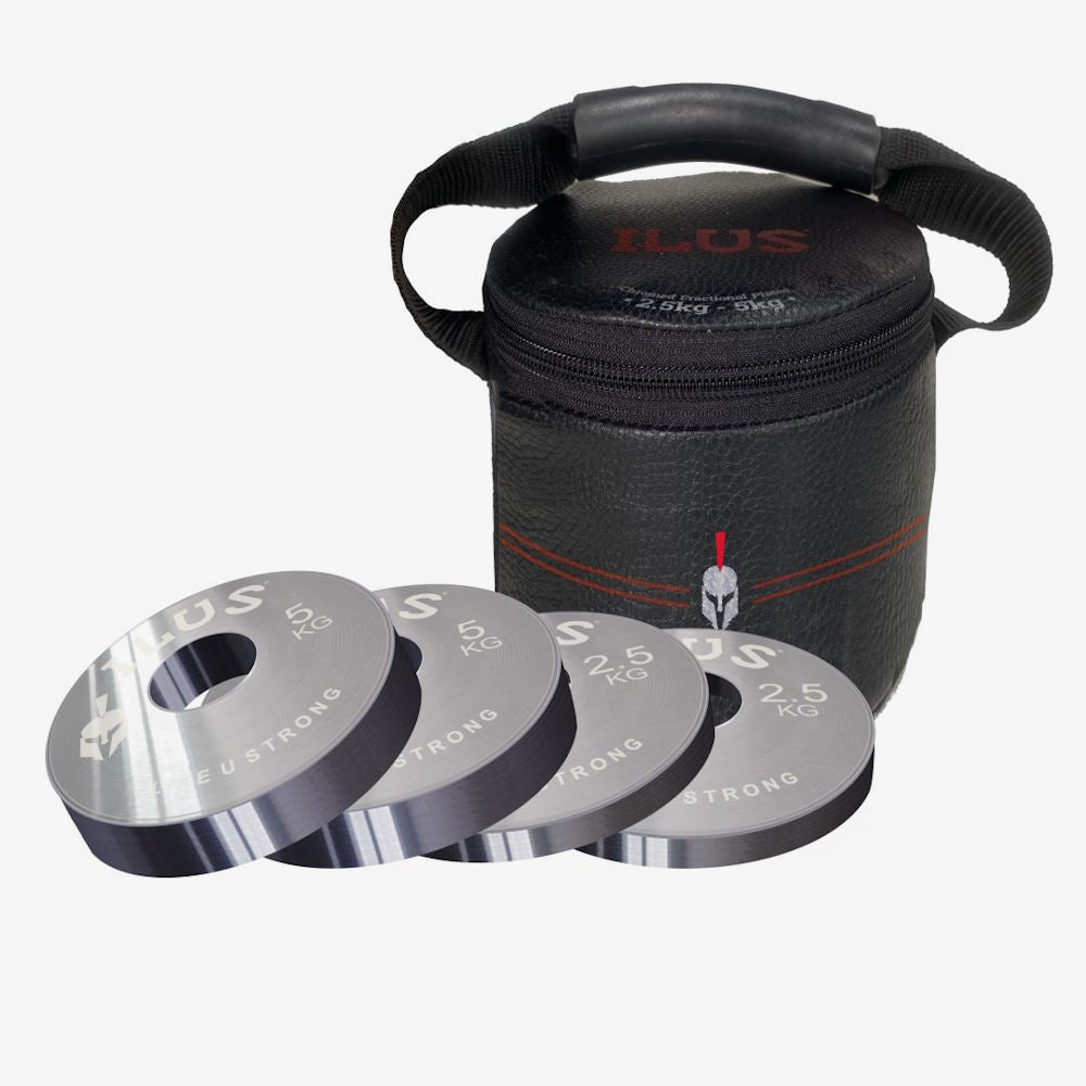 Set Discos Fraccionados Cromados ILUS 2,5 - 5 kg