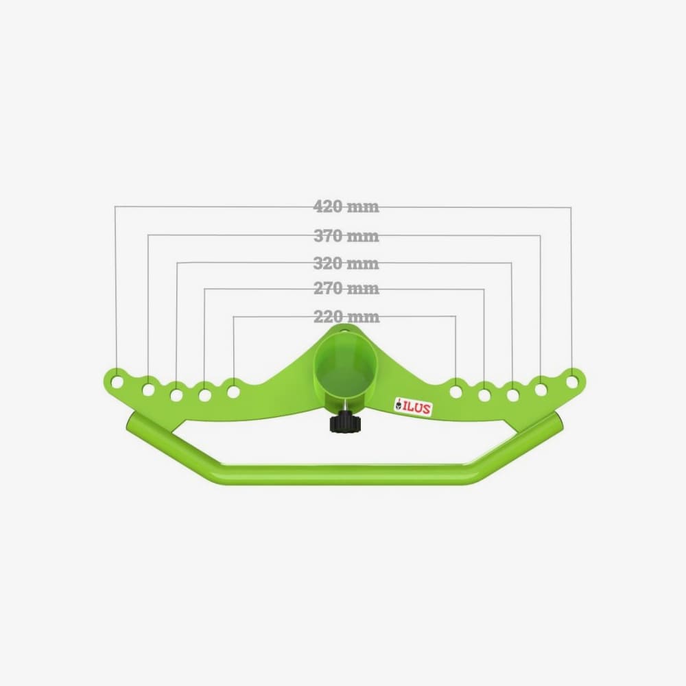 Set de 3 Agarres Premium ILUS Verde + Landmine Attachment