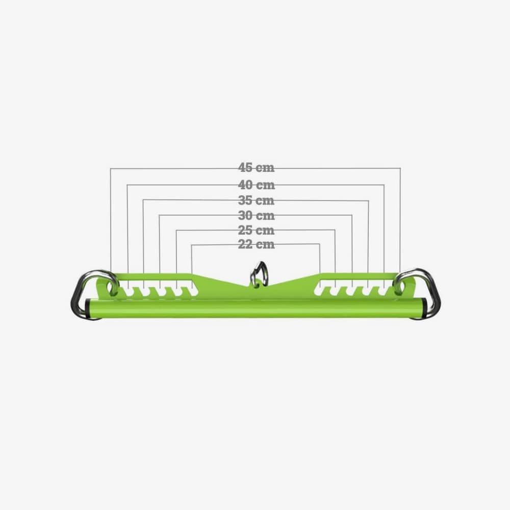 Set de 3 Agarres Premium ILUS Verde + Landmine Attachment