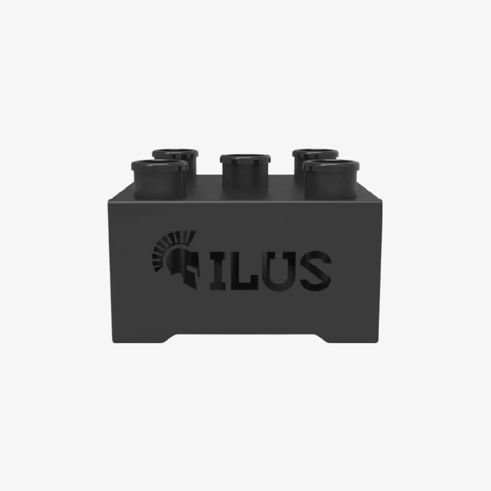 ILUS 5 Barbells Storage Rack