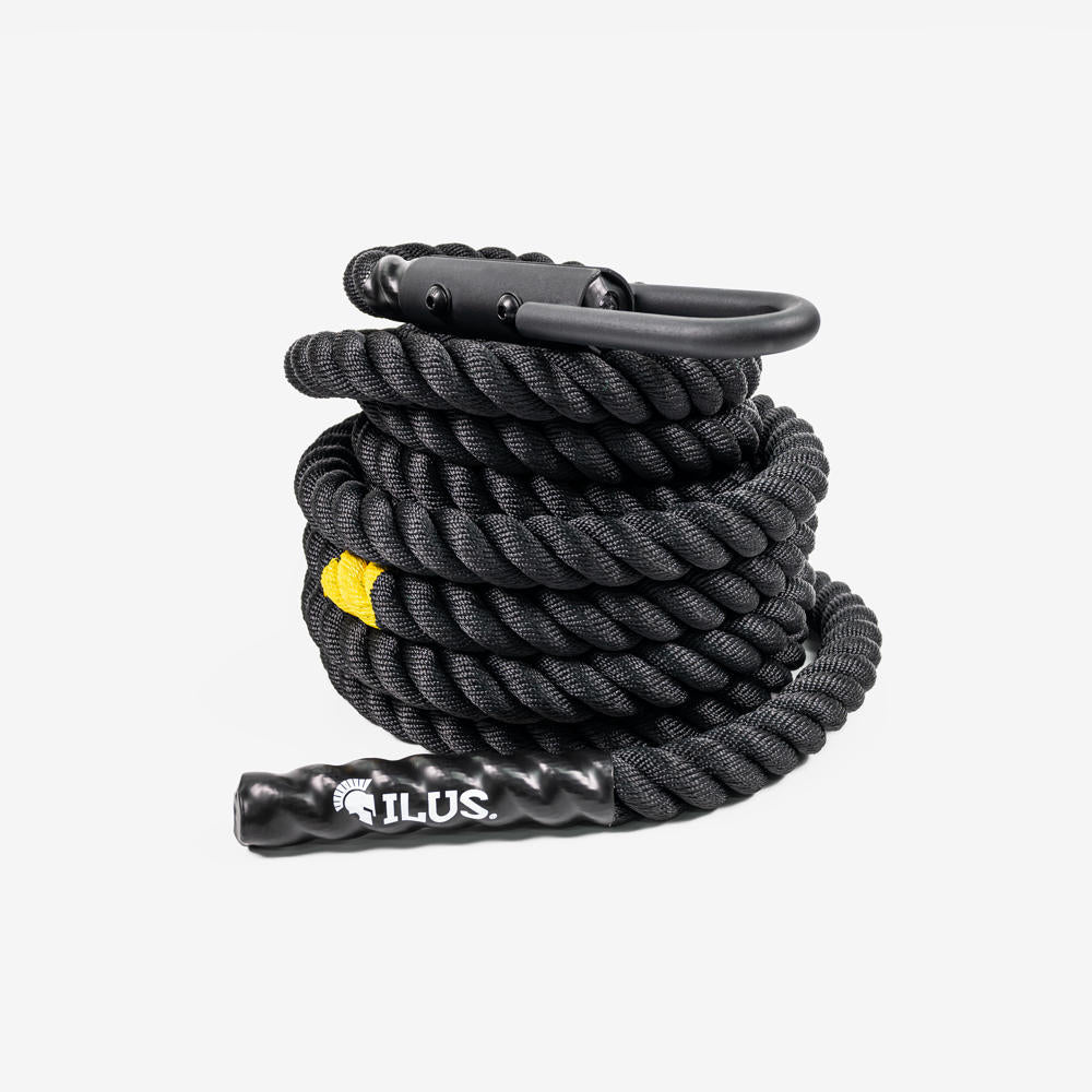ILUS Battle Rope 9 m Black