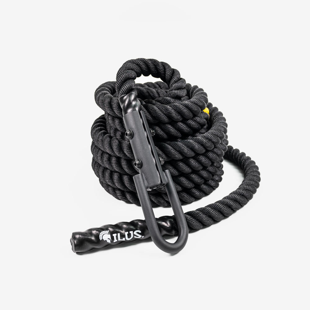 ILUS Battle Rope 9 m Black