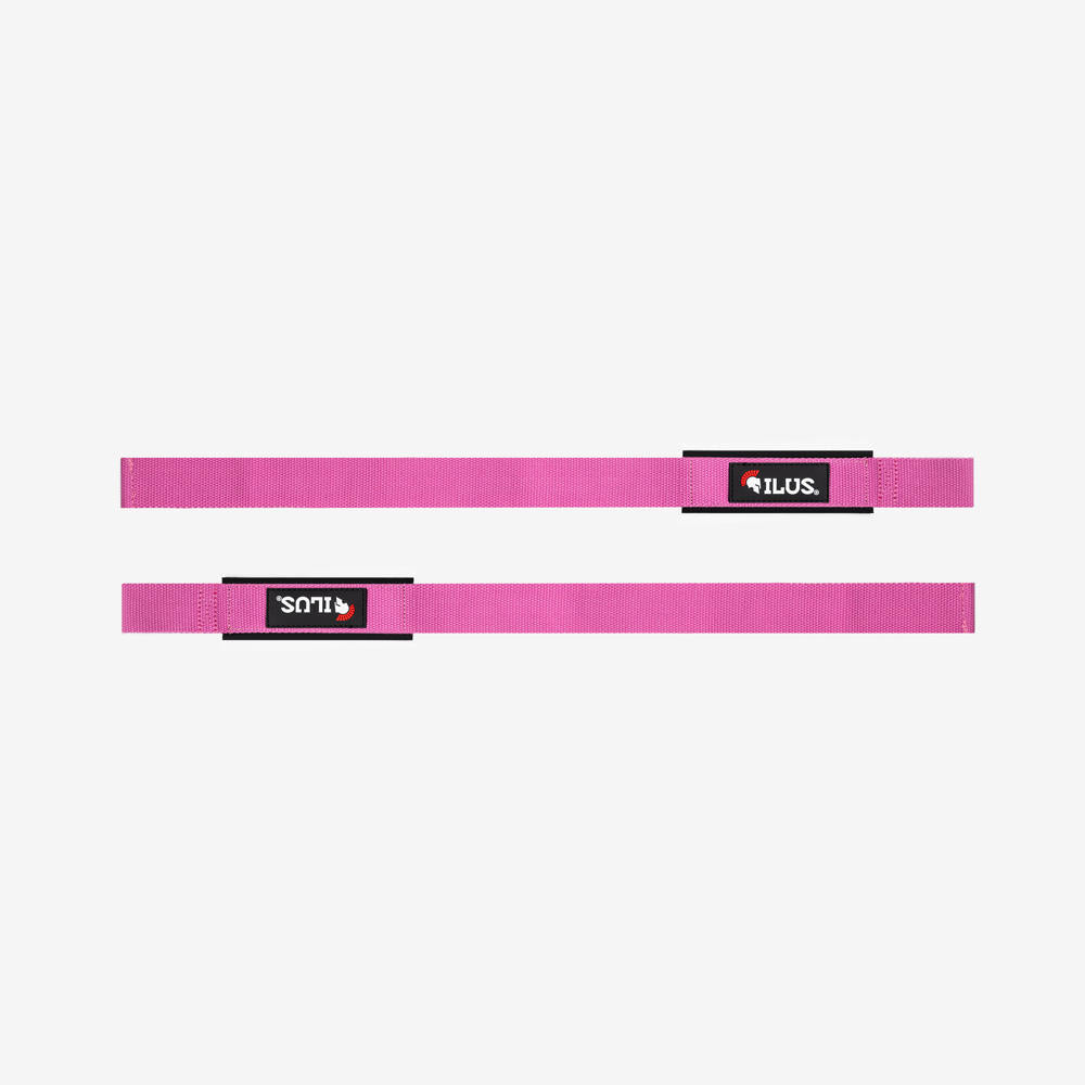 Par ILUS Pink Lifting Straps