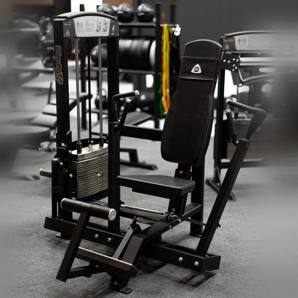 Gymleco 300 Series Seated Wide Chest Press w/ Startpedal