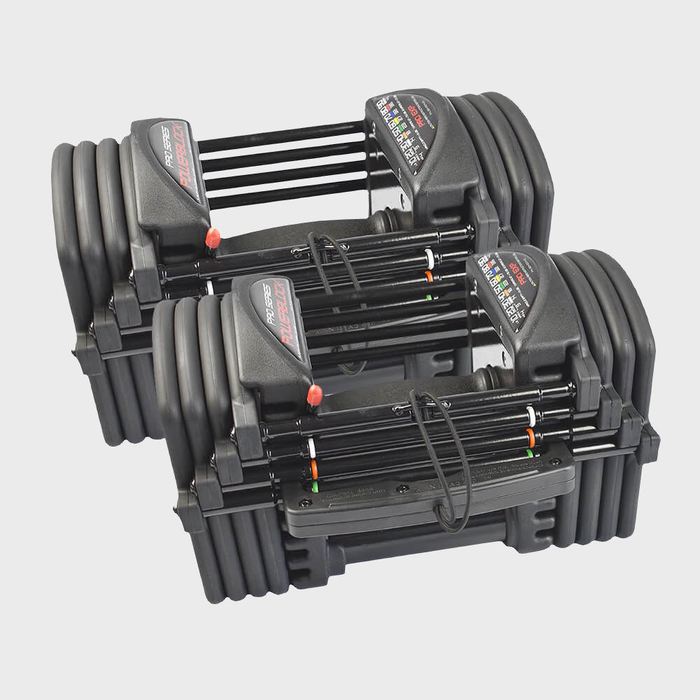 Mancuernas Ajustables PowerBlock Pro Series EXP Stage 1 (5 a 50 lb)