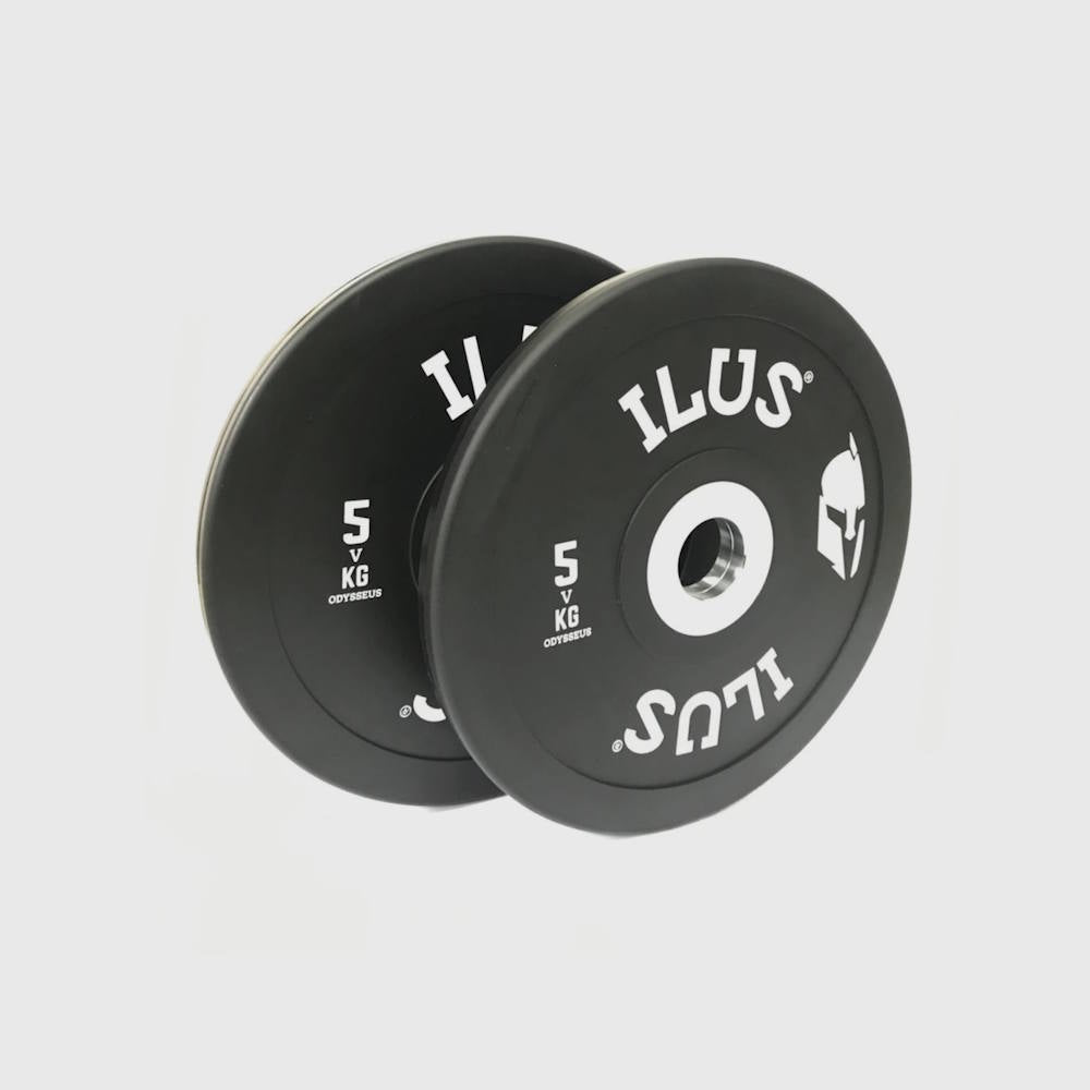 Pair of Colorstrap Bumpers ILUS Black Greek Heroes Discs