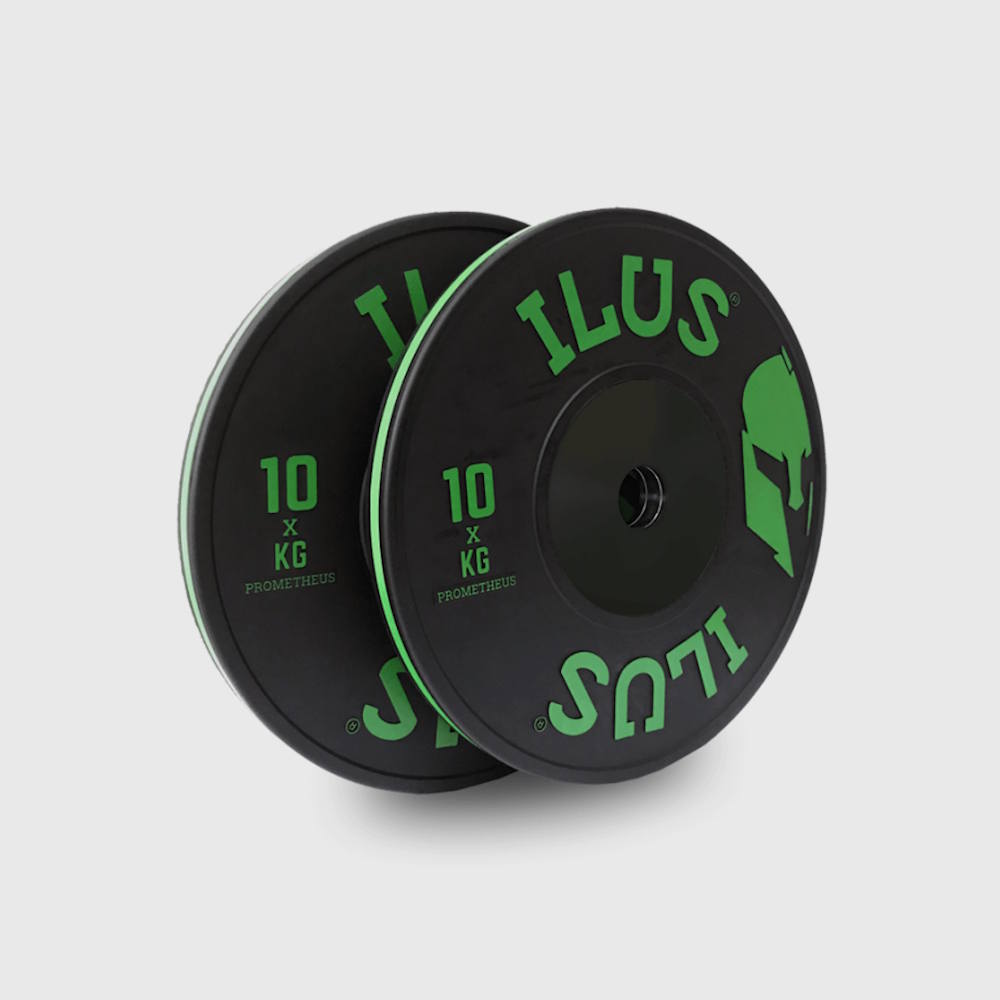 Pair of Colorstrap Bumpers ILUS Black Greek Heroes Discs