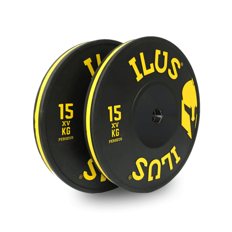 Par Discos Colorstrap Bumpers ILUS Black Greek Heroes