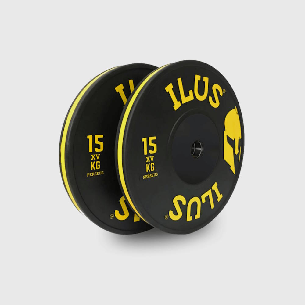 Par Discos Colorstrap Bumpers ILUS Black Greek Heroes