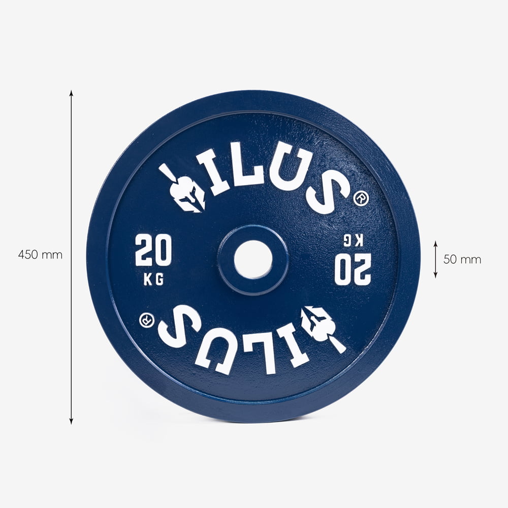 Par Discos Calibrados Iron ILUS