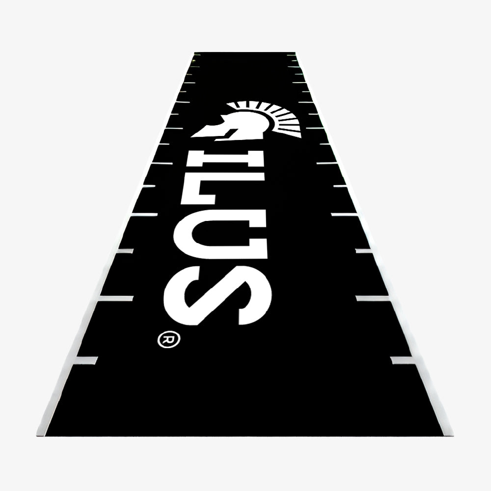 Gym Turf ILUS Logo 24 m² Black