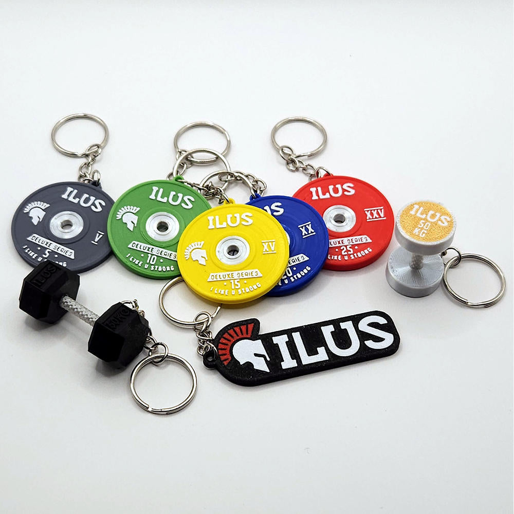 Set 8 Llaveros ILUS Fitness