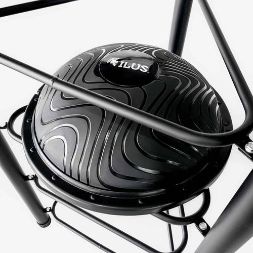 5 ILUS Bosu Balls + Rack