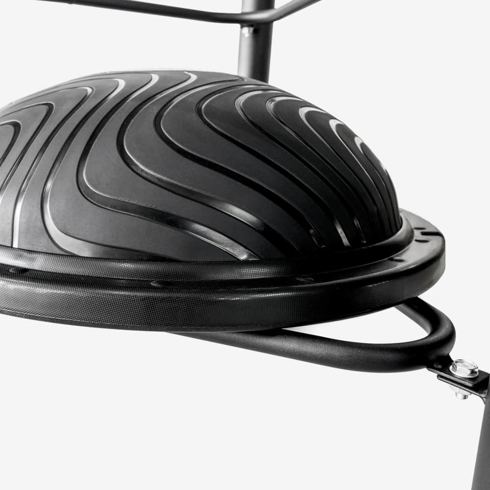 5 ILUS Bosu Balls + Rack